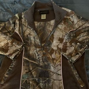 Realtree fleece pullover